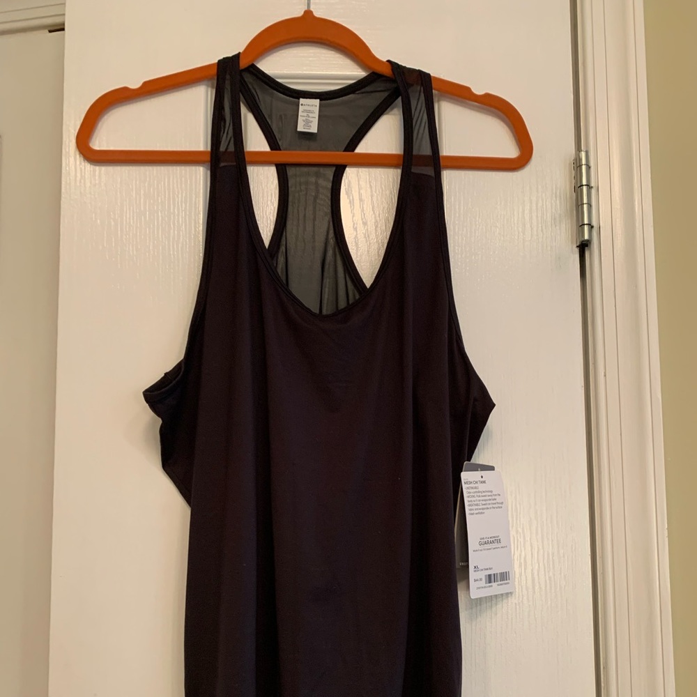 Black Mesh Chi Tank - New Never Been Worn W/ Tags